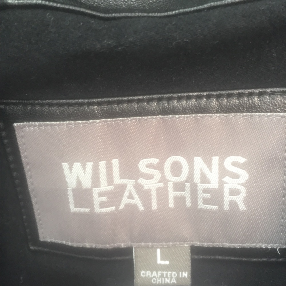 Wilson leather jacket.